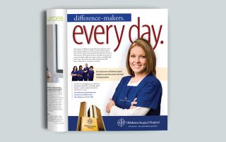 Oklahoma Surgical Hospital Every Day campaign ad