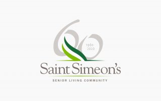Saint Simeon's 60th Anniversary Logo