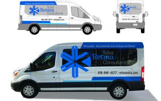 Tulsa Retina Consultants Van Vehicle Graphics