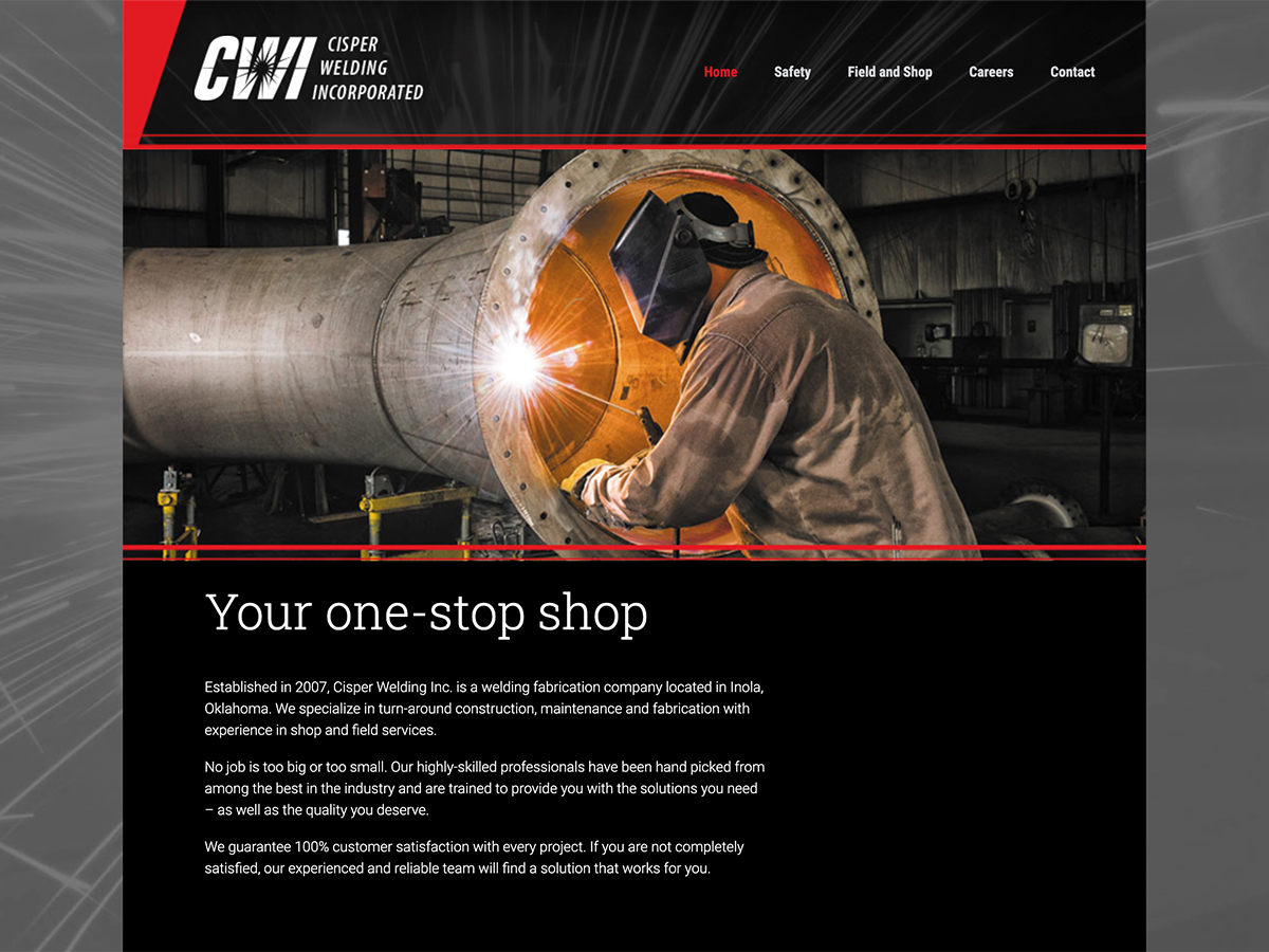 Cisper Welding Website