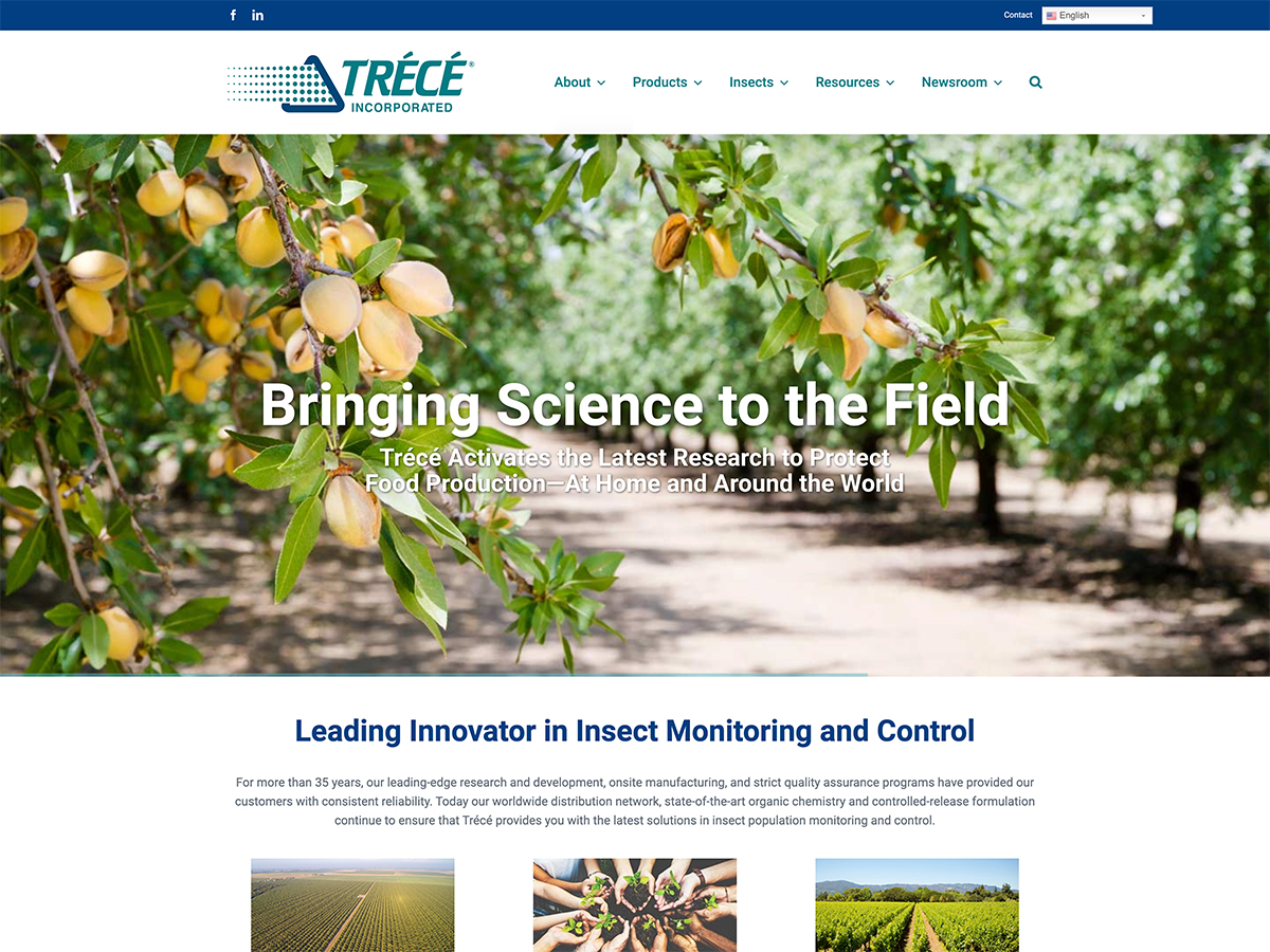 Trécé Website